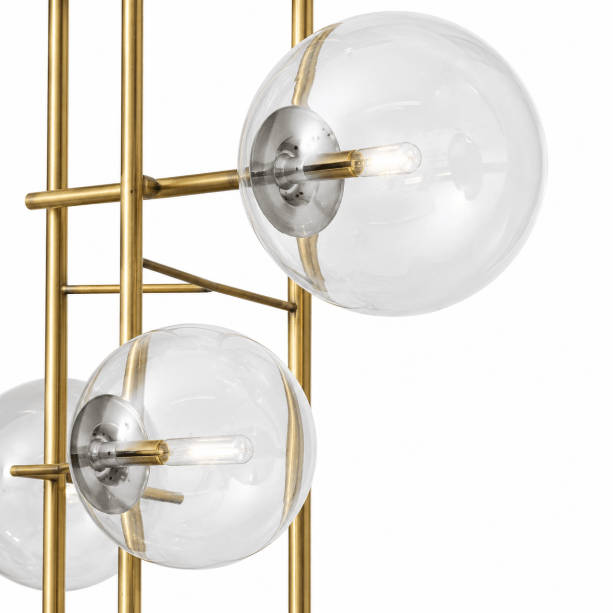 Lucent 105 Inch Tiered Globe Chandelier