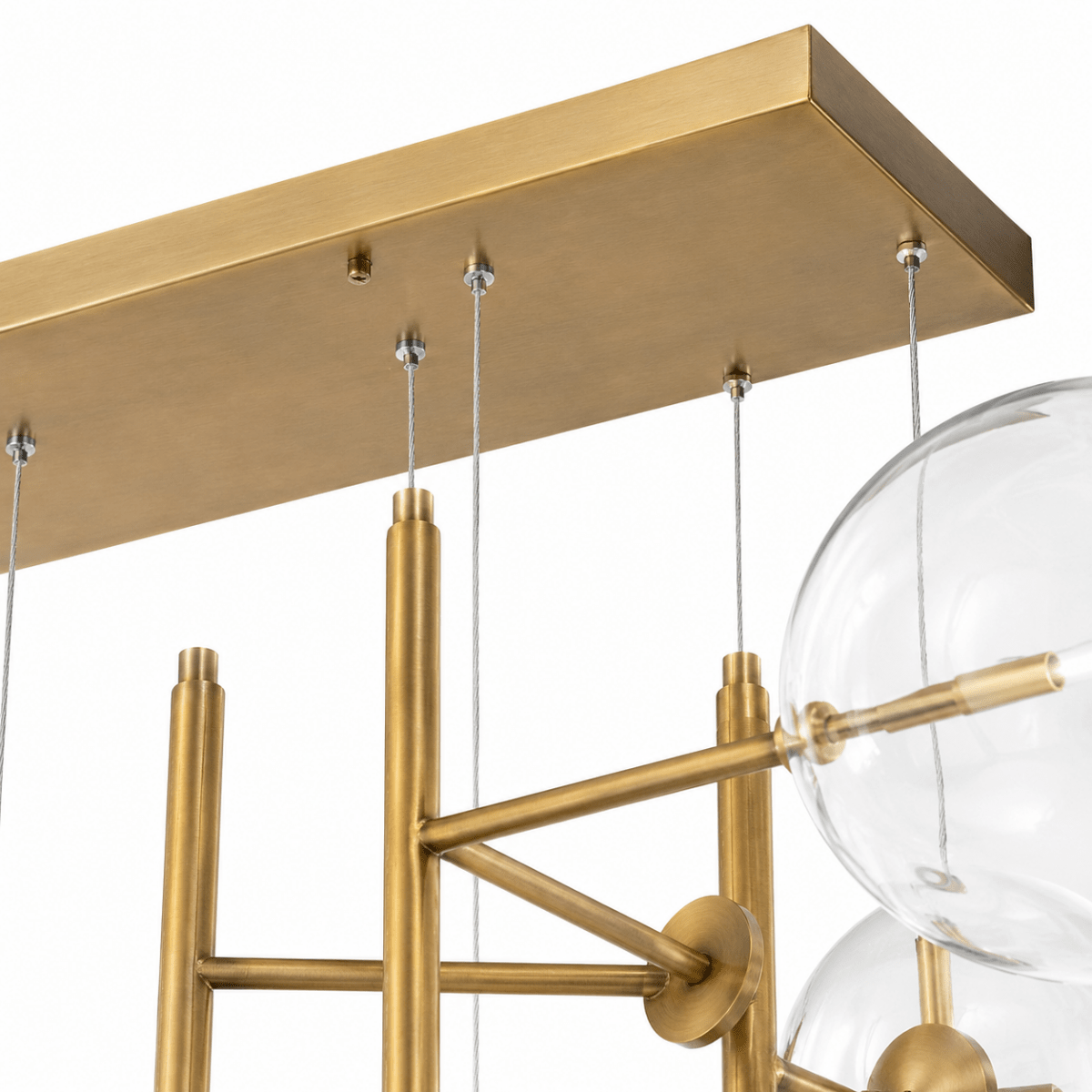 Lucent 58 Inch 18 - Globe Sputnik Chandelier