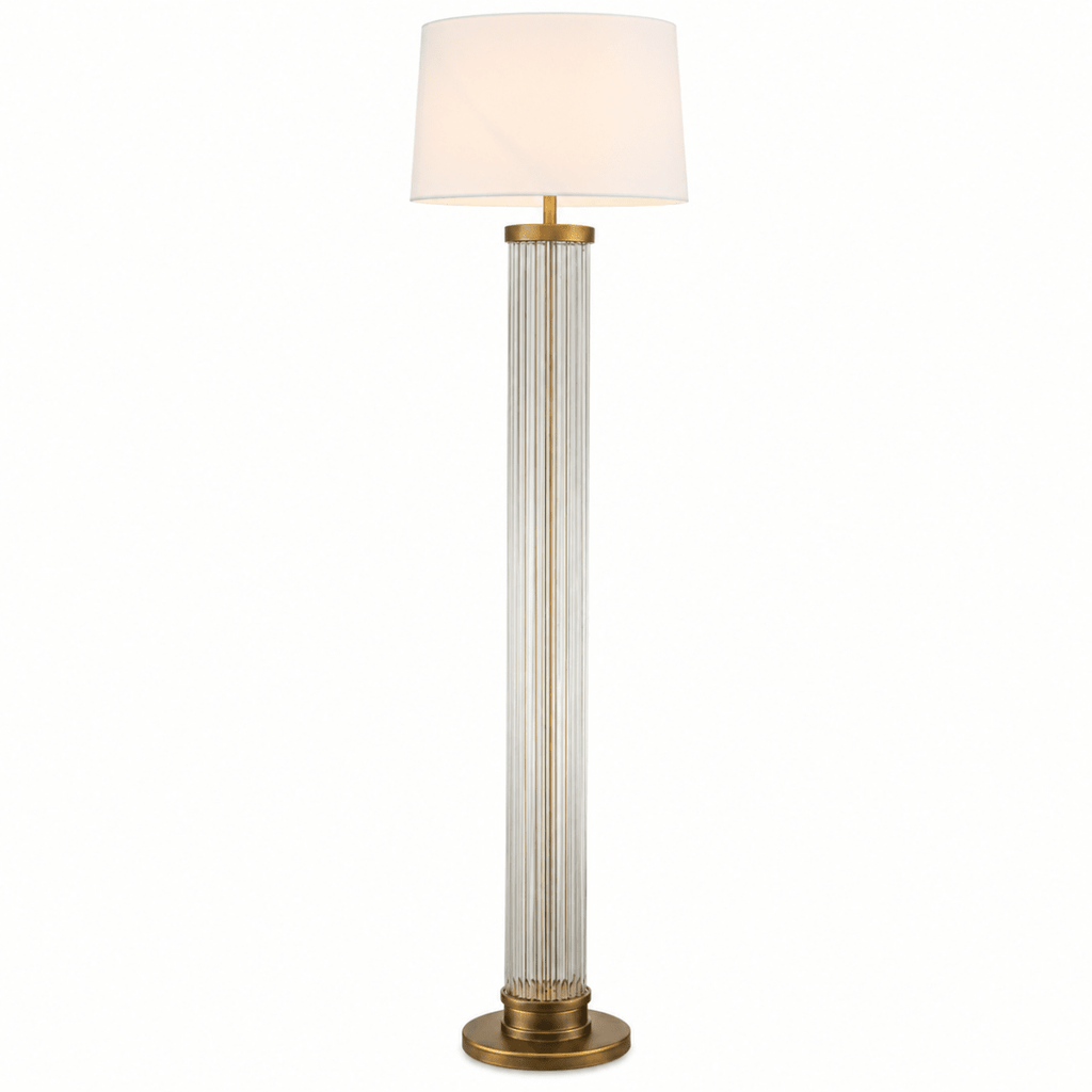 Lucent Reed Crystal Column Floor Lamp