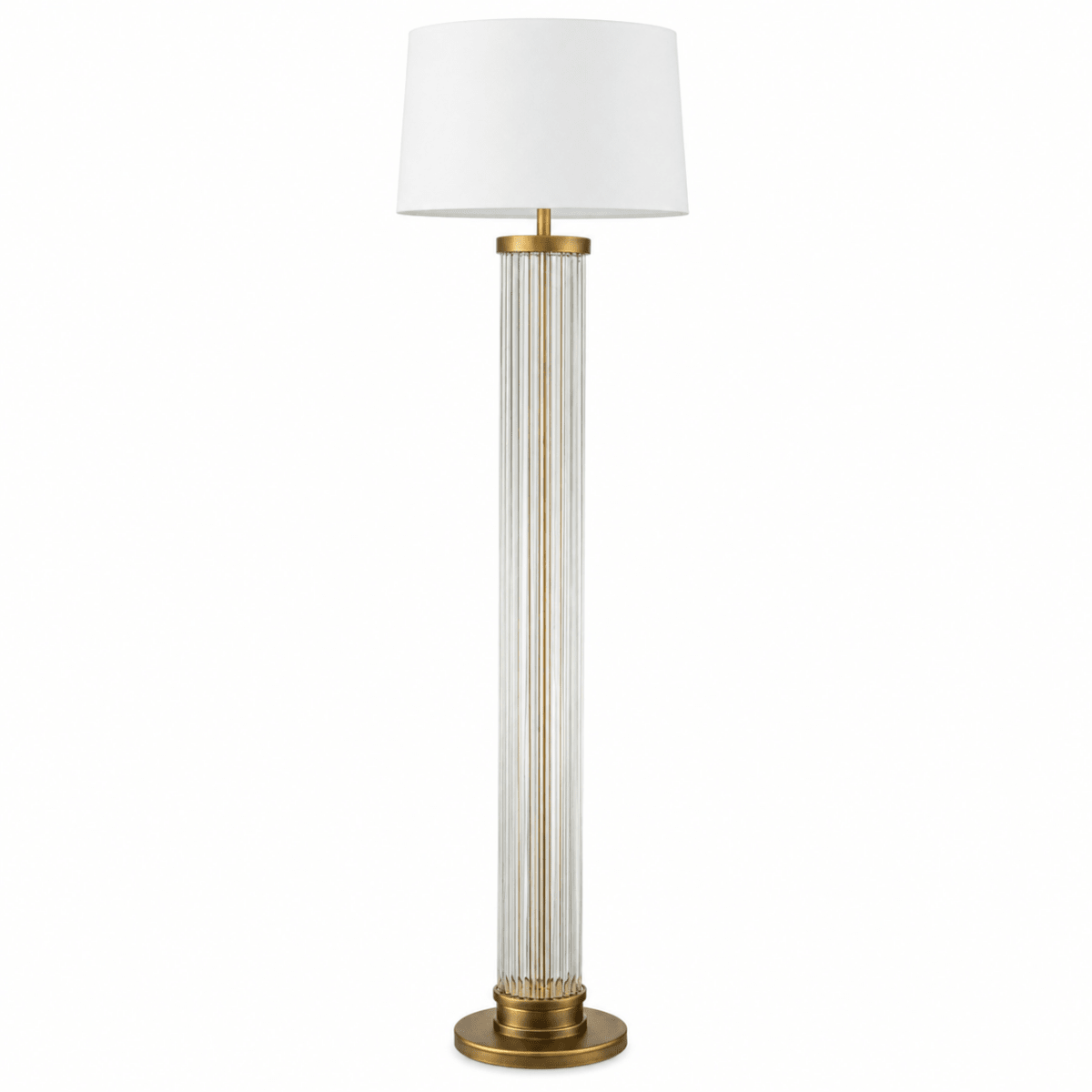 Lucent Reed Crystal Column Floor Lamp