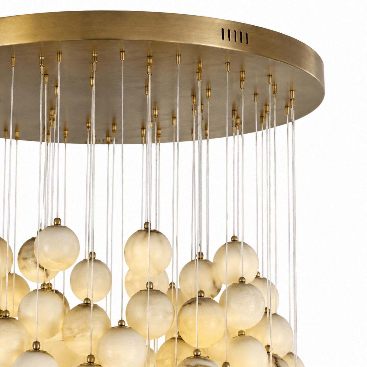 Lunaris Cluster 125 - Globe Staircase Grand Chandelier