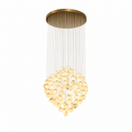 Lunaris Cluster 125 - Globe Staircase Grand Chandelier