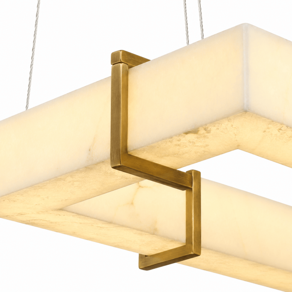 Lunexa Frame 2 - Tier Parallel LED Chandelier