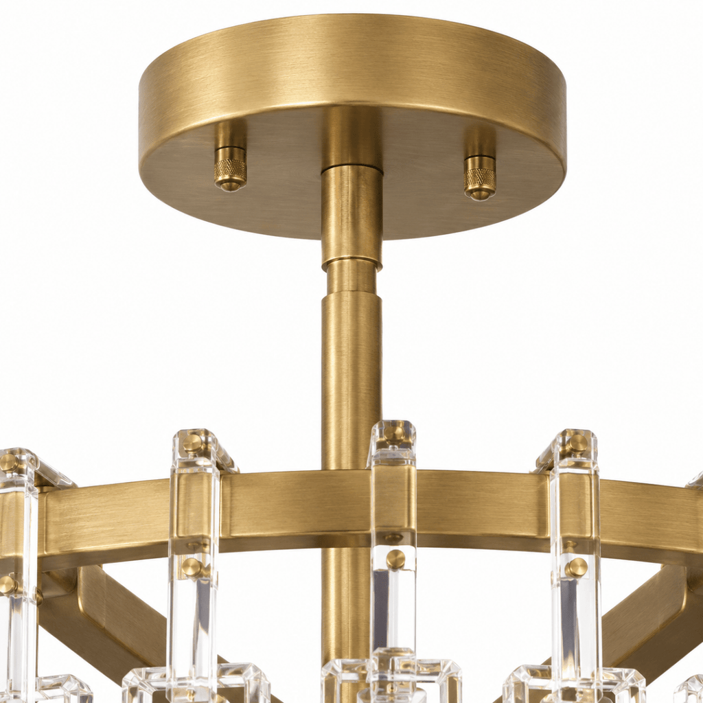 Lustra Link 36" Tiered Round Chandelier