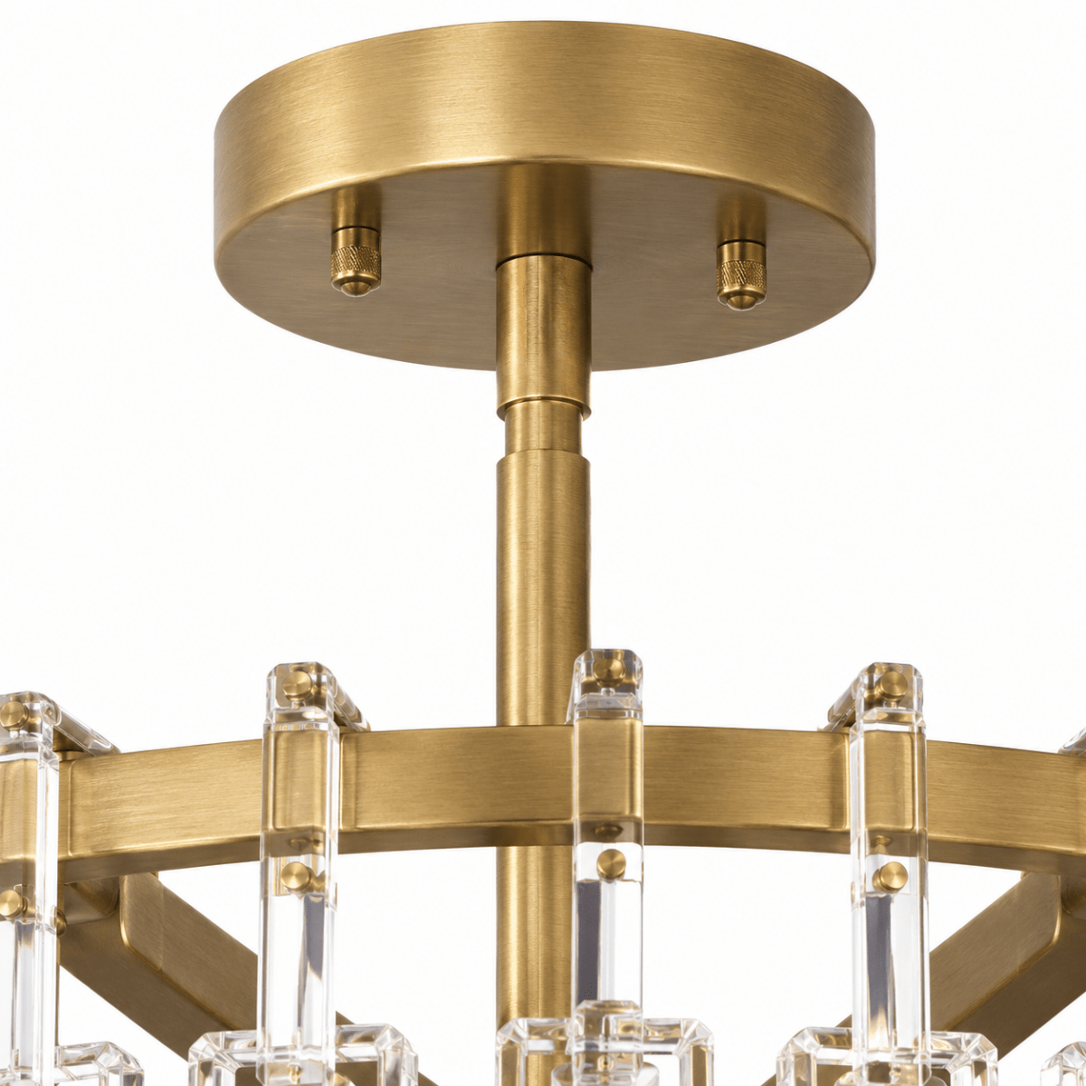 Lustra Link 36" Tiered Round Chandelier
