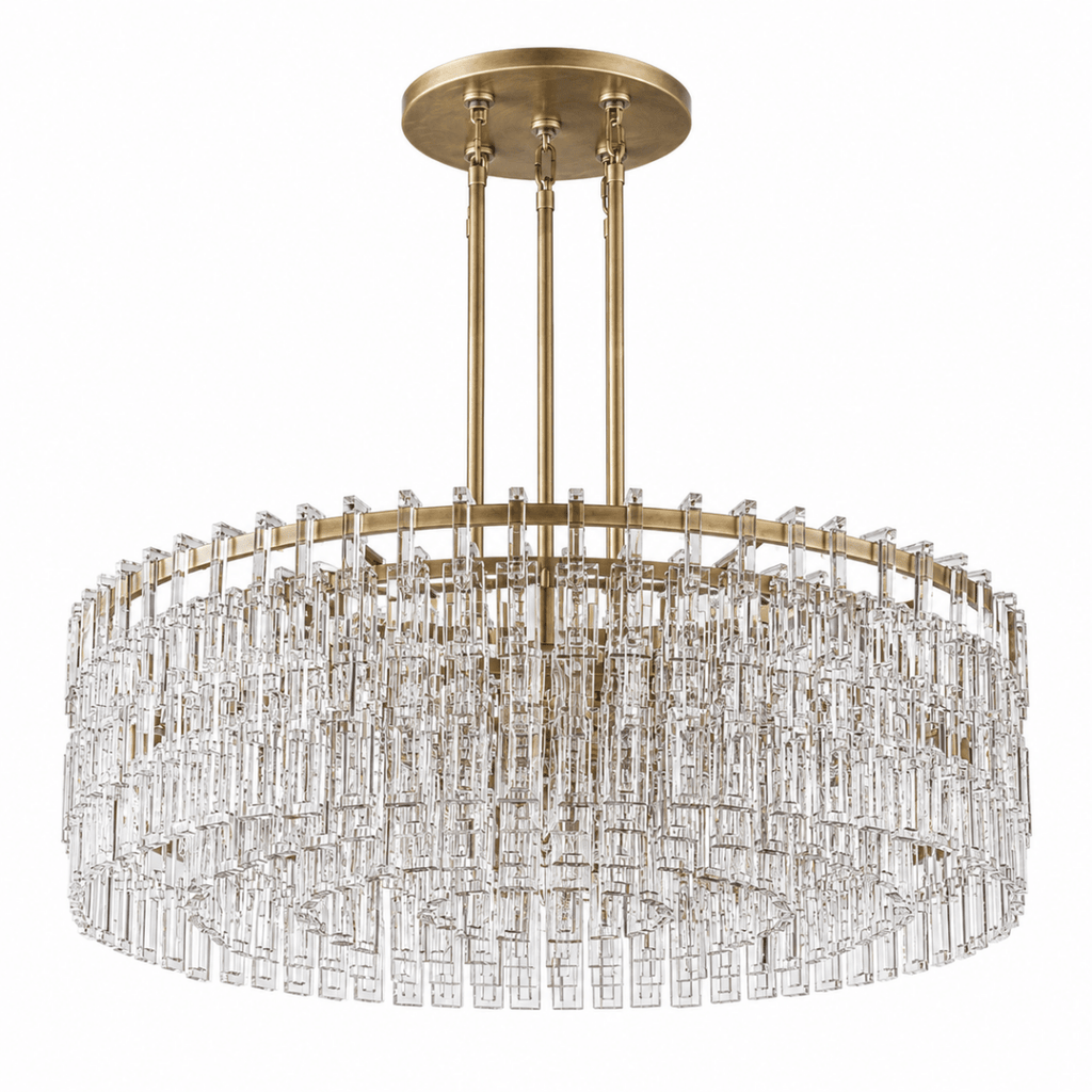 Lustra Link 48" Tiered Round Chandelier