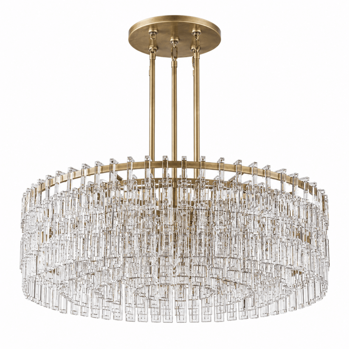 Lustra Link 48" Tiered Round Chandelier
