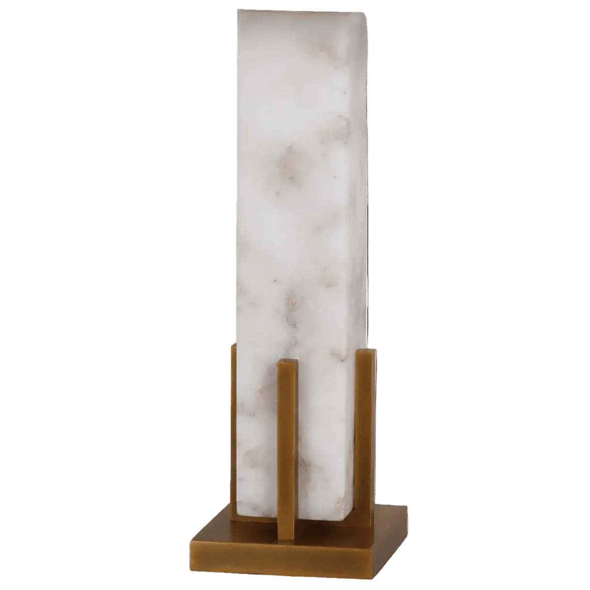 Luxe Linea Marble Table Lamp