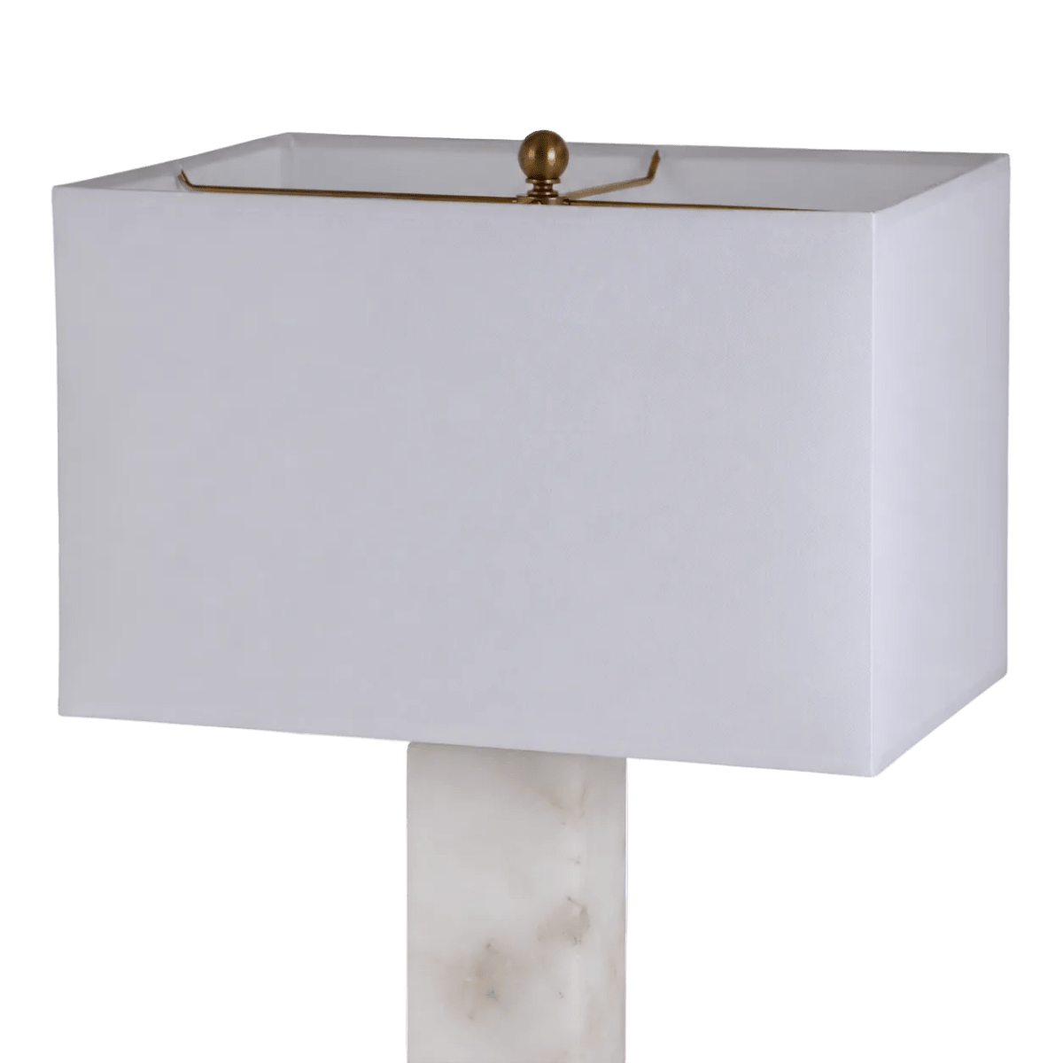 Luxe Linea Marble Table Lamp