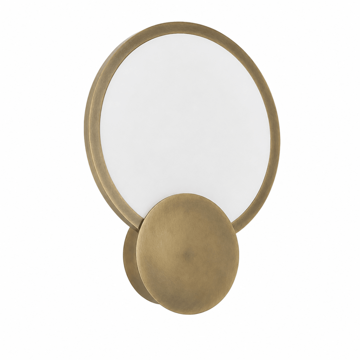 Lyra Disc 8 Inch Glass LED Wall Sconce
