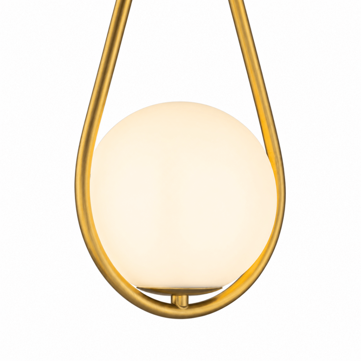 Lyra Teardrop Bronze Wall Sconce