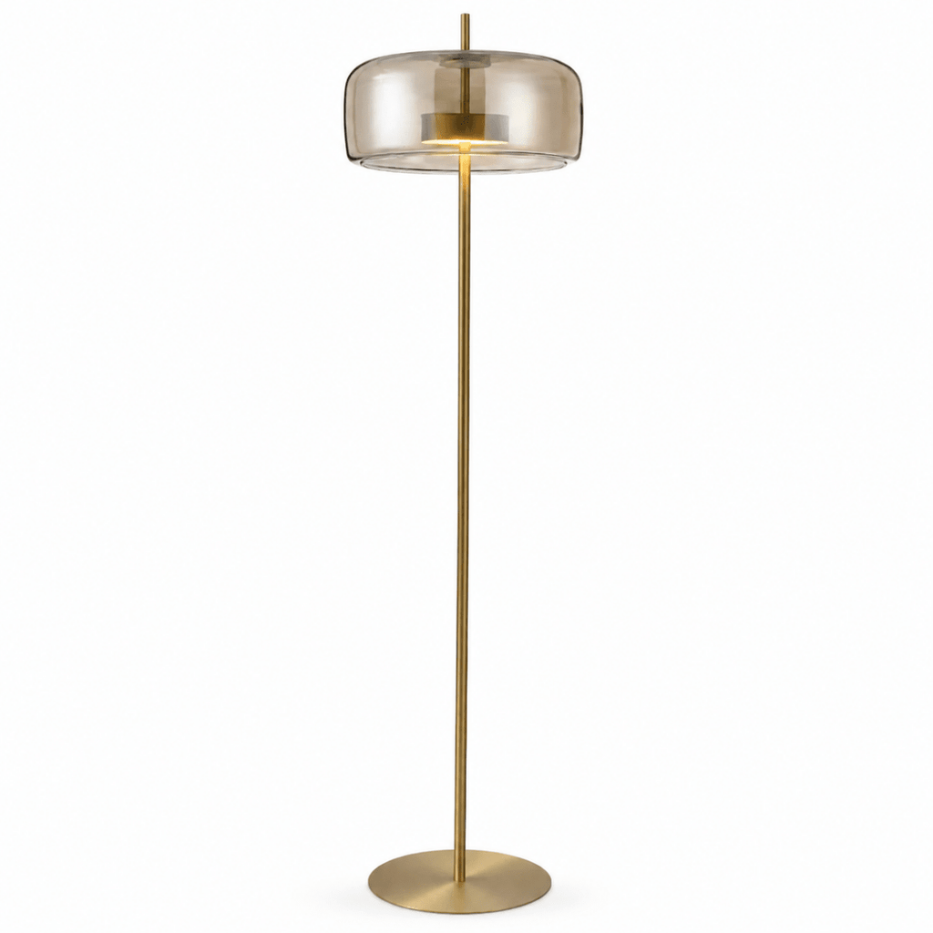 Mira Dome Glass LED Floor Lamp