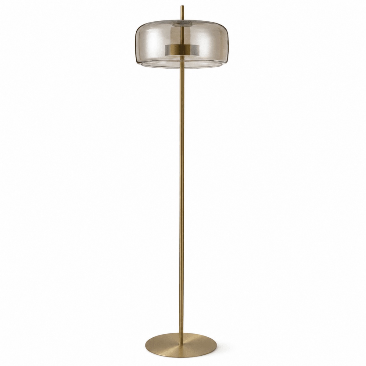 Mira Dome Glass LED Floor Lamp