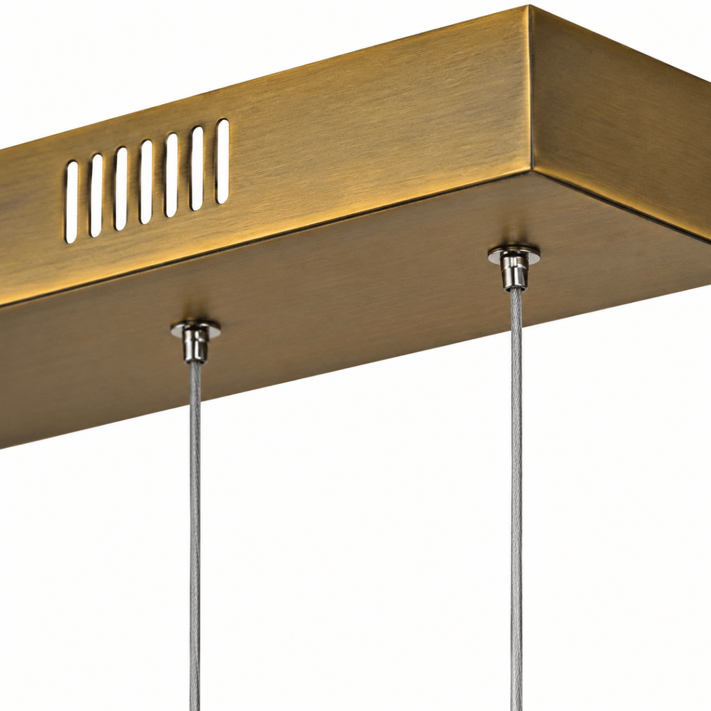 Modulon Suspension Smoke Linear LED Chandelier