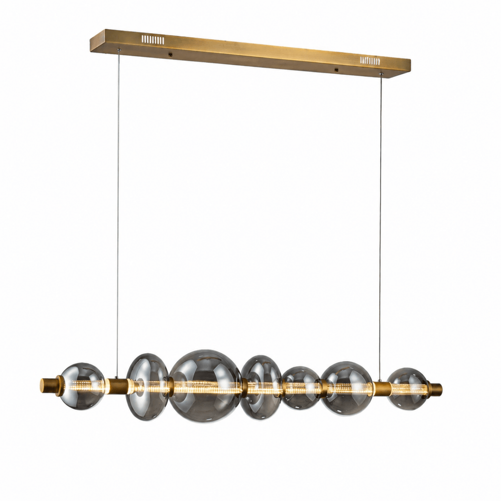Modulon Suspension Smoke Linear LED Chandelier