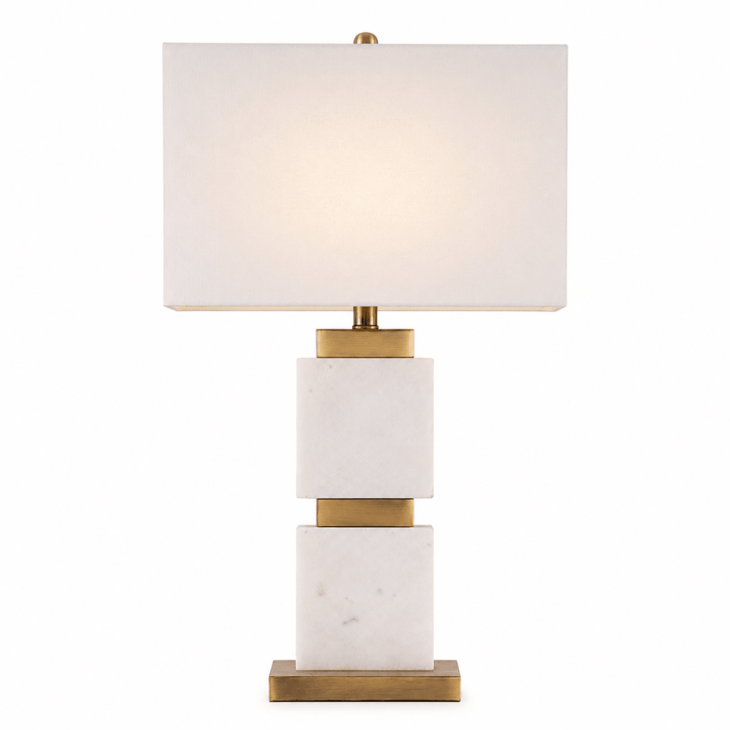Monaco 28 Inch Marble Table Lamp
