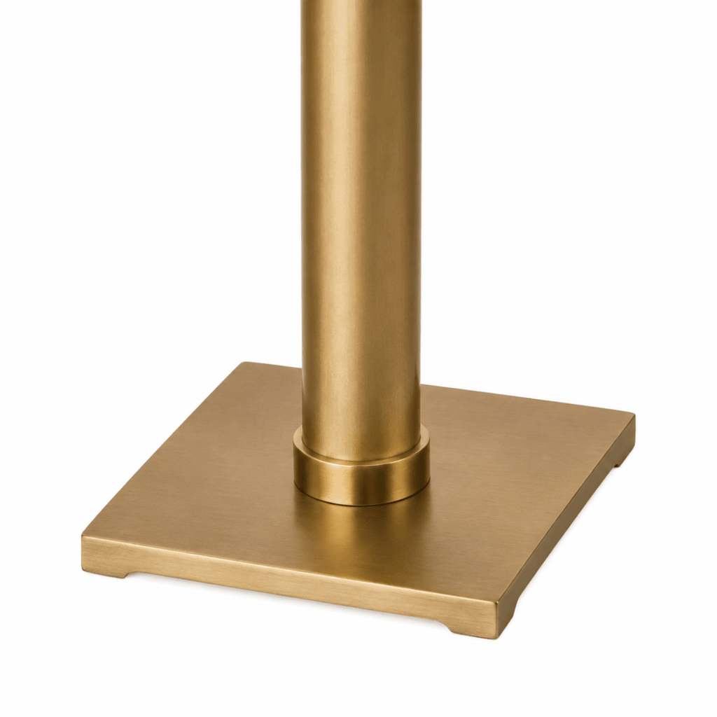 Moro Aged Brass Metal Floor Lamp
