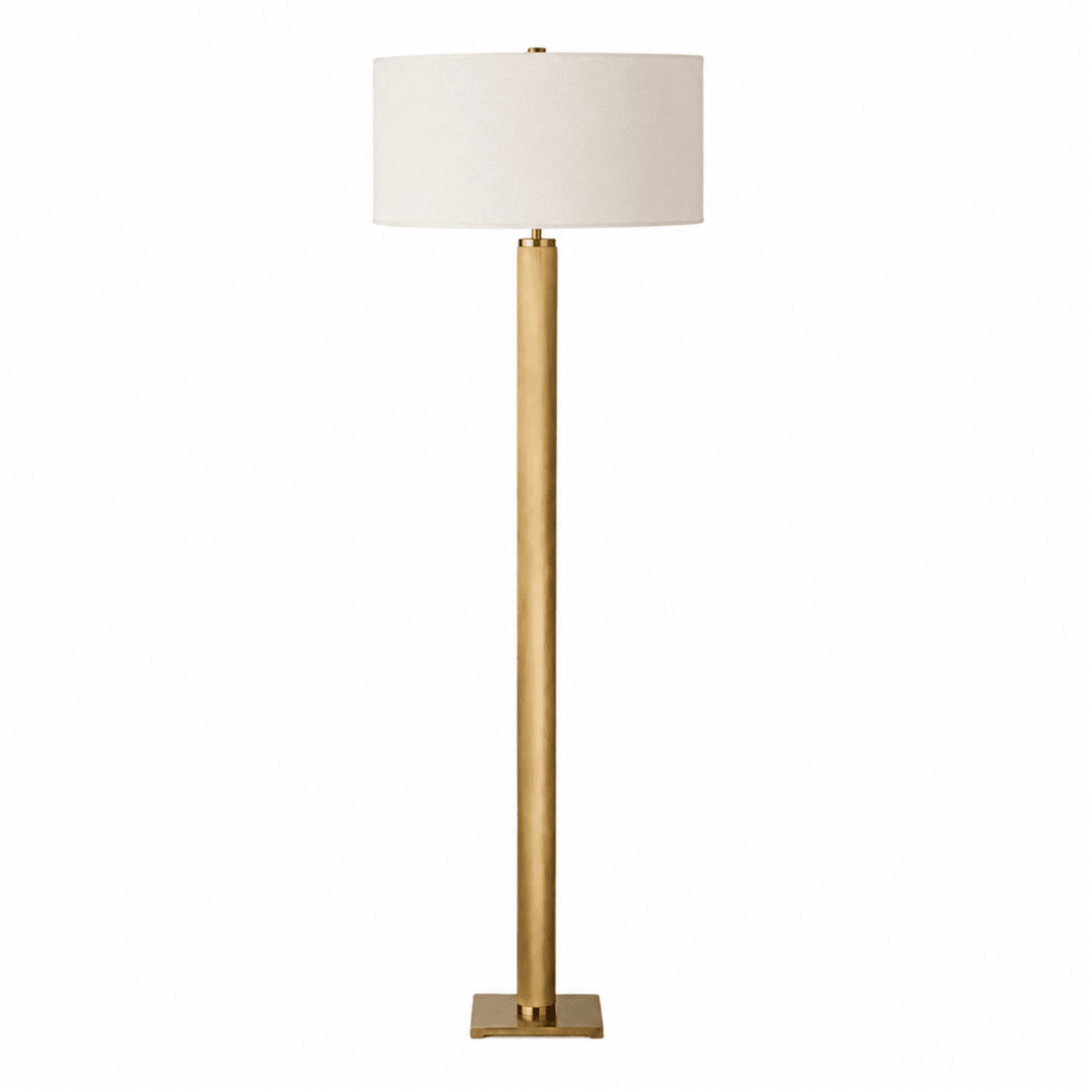 Moro Aged Brass Metal Floor Lamp
