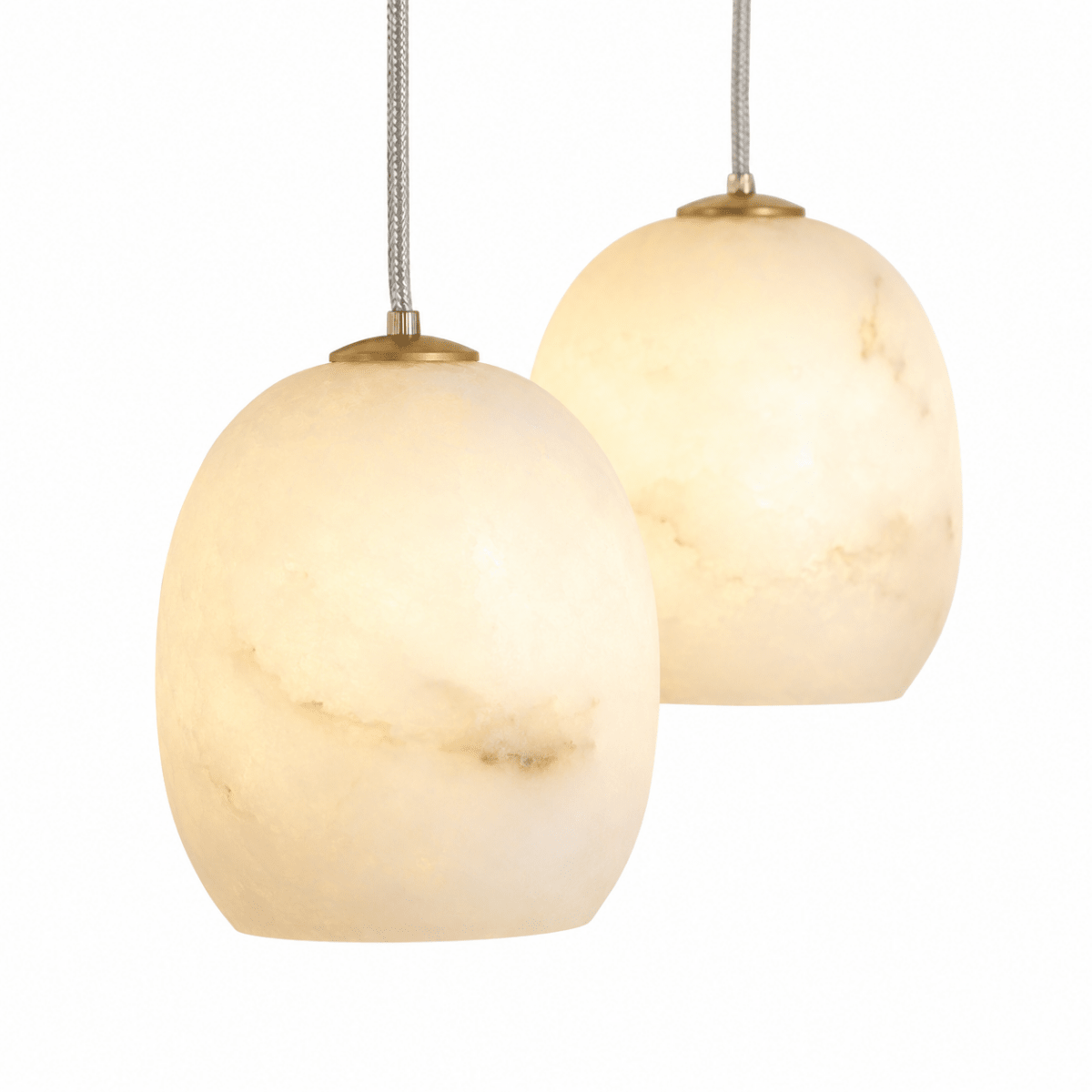 Nivora Cluster Globe Linear Marble Chandelier