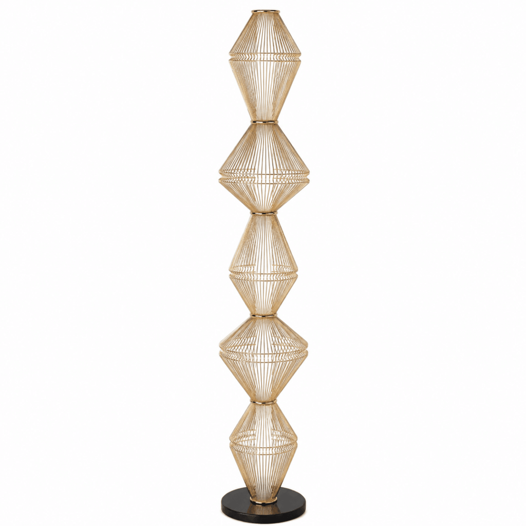 Oranique Tiered Wire LED Floor Lamp