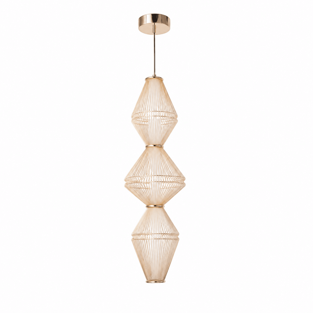 Oranique Tiered Wire LED Pendant