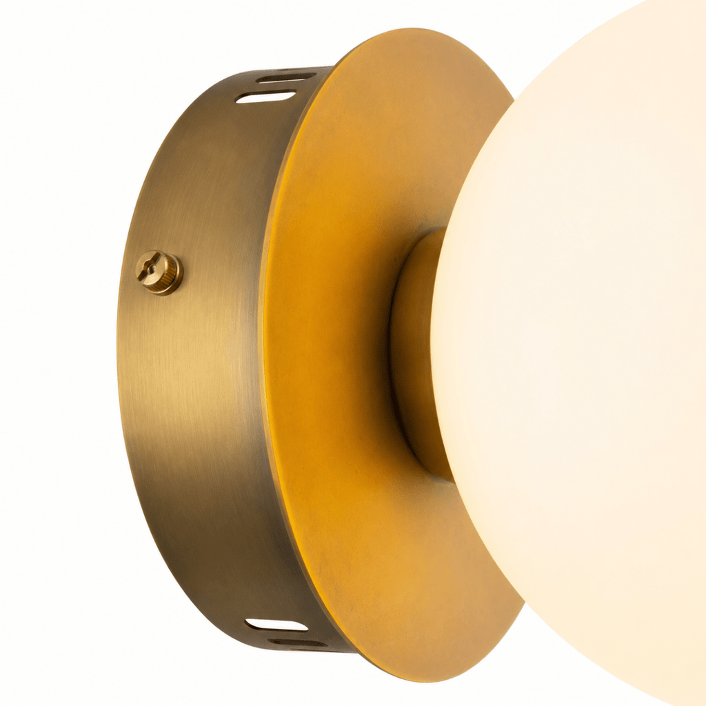 Orbis Midi 6 Inch Flush Wall Sconce
