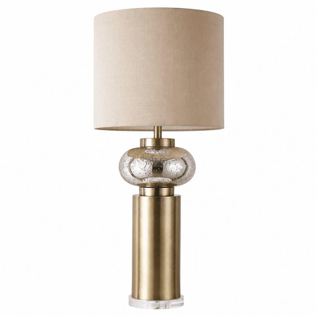 Orion 36 Inch Glass Table Lamp