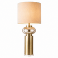 Orion 36 Inch Glass Table Lamp
