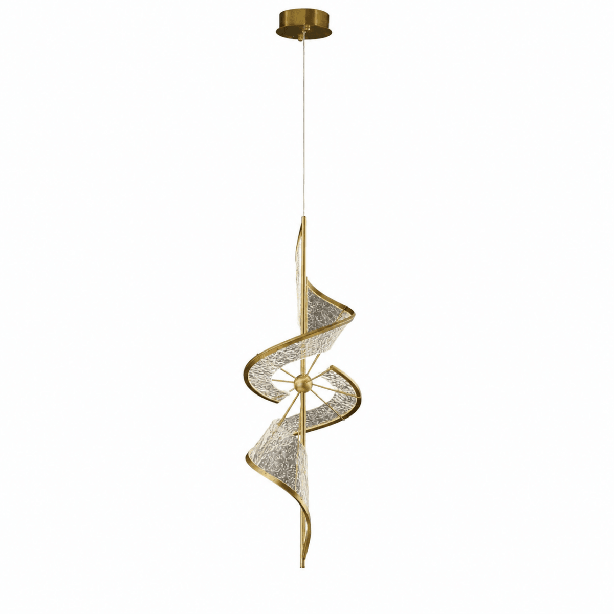 Rhythm 36" Spiral LED Pendant