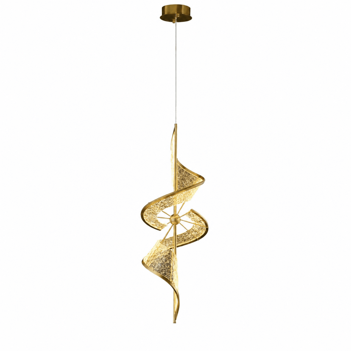 Rhythm 36" Spiral LED Pendant