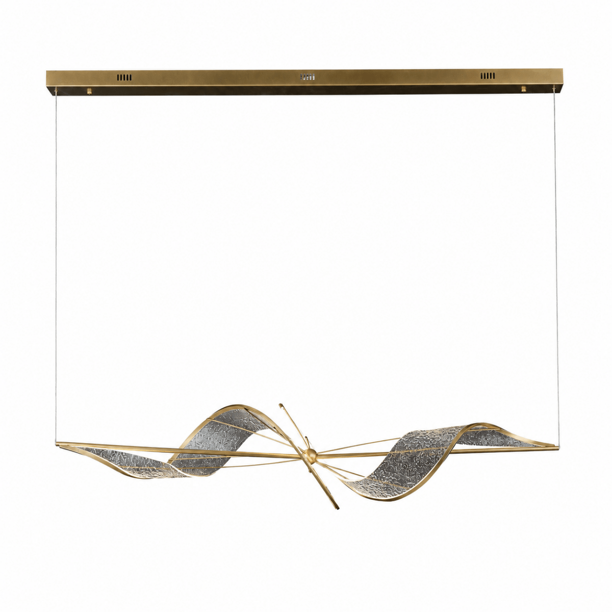 Rhythm 63" Linear LED Chandelier