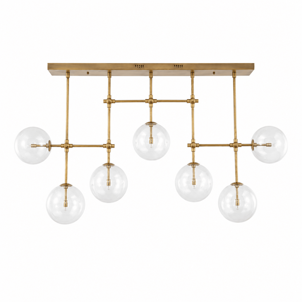 Shadowline 7 - Globe Linear Chandelier