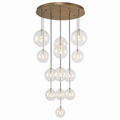 Shadowline 78 Inch Multi 12 Light Chandelier