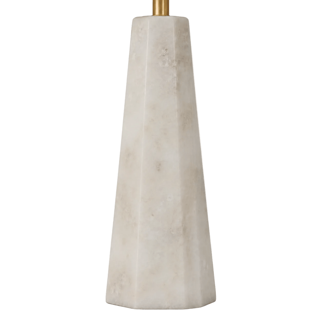 Sierra Taper Marble Table Lamp