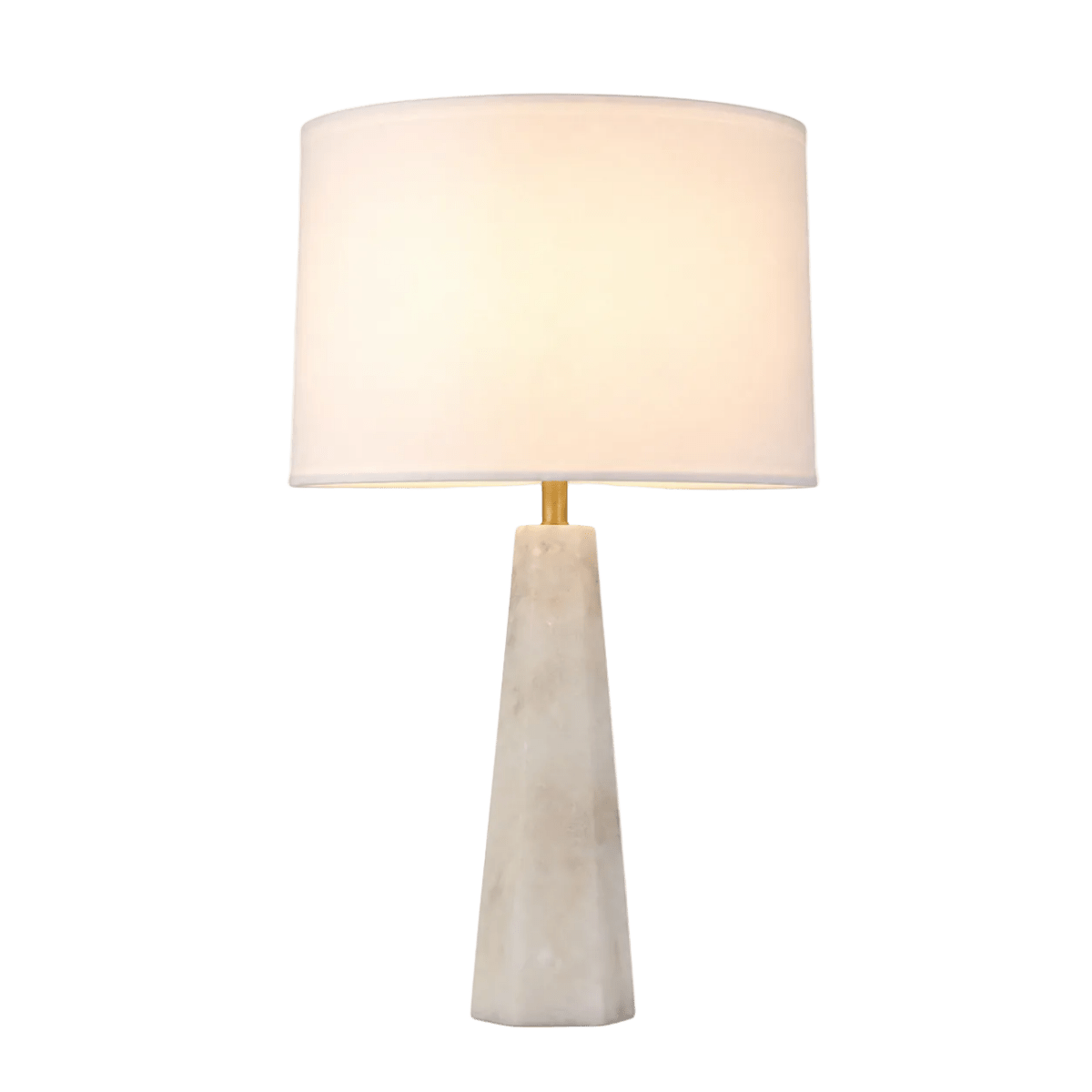 Sierra Taper Marble Table Lamp