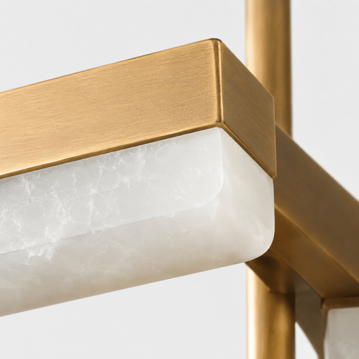 Stratus Branch Alabaster LED Chandelier