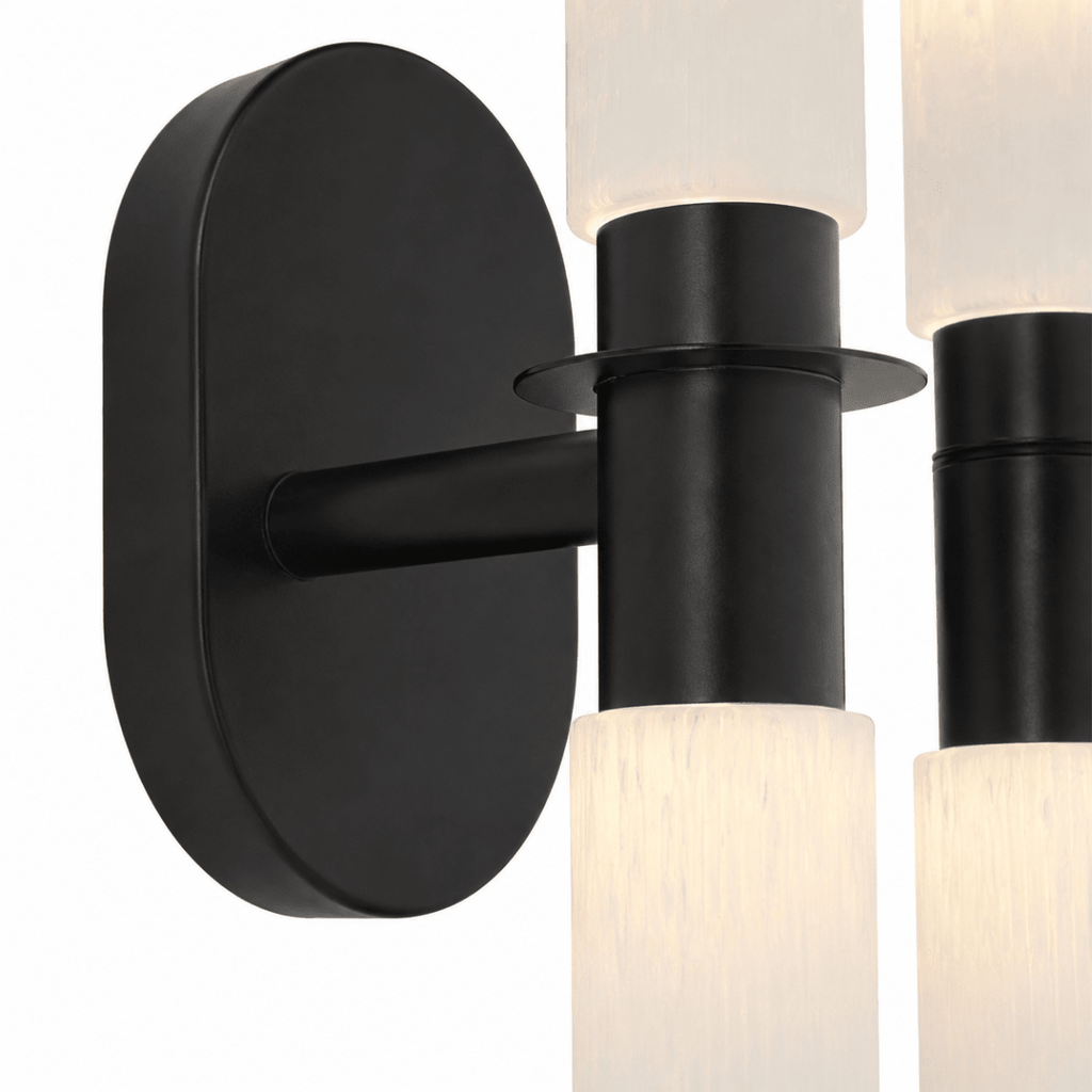Strion Double Glass LED Wall Sconce