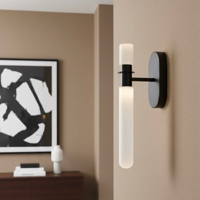 Strion Single Glass LED Wall Sconce