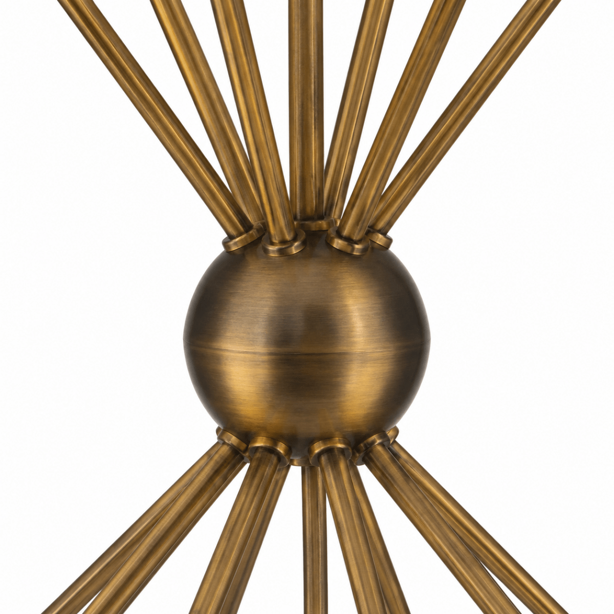 Tangent 33 Inch 6 - Globe Sputnik Chandelier