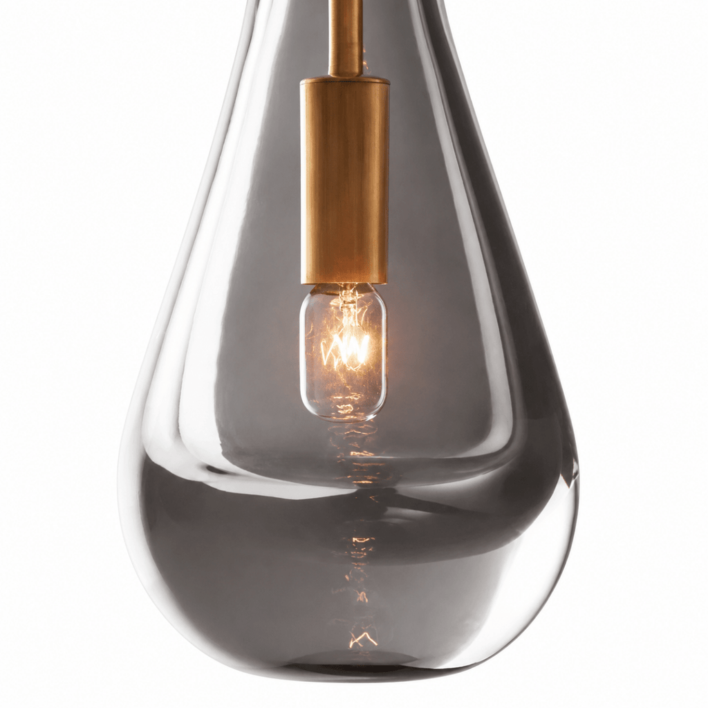 Teara Raindrop Aged Brass Wall Sconce