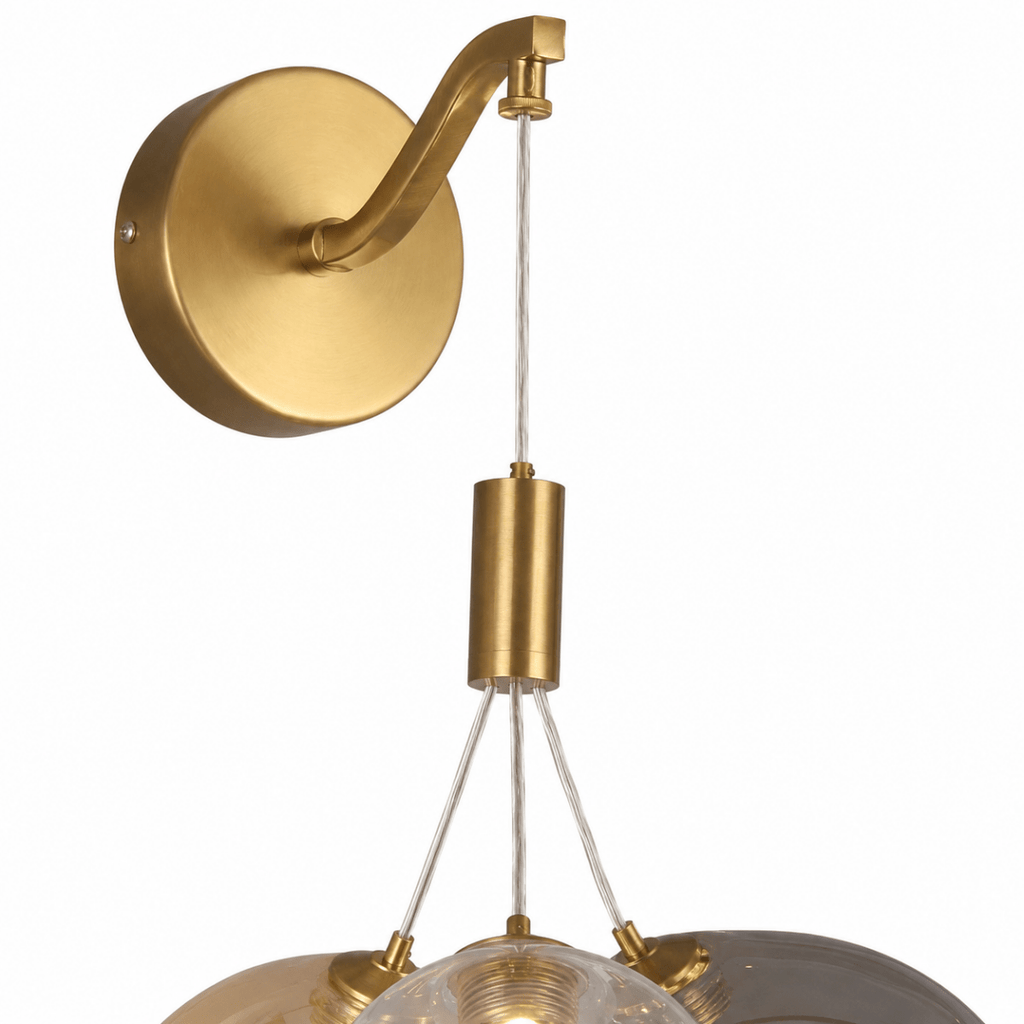 Tricolor Drift 3 - Globe LED Wall Sconce