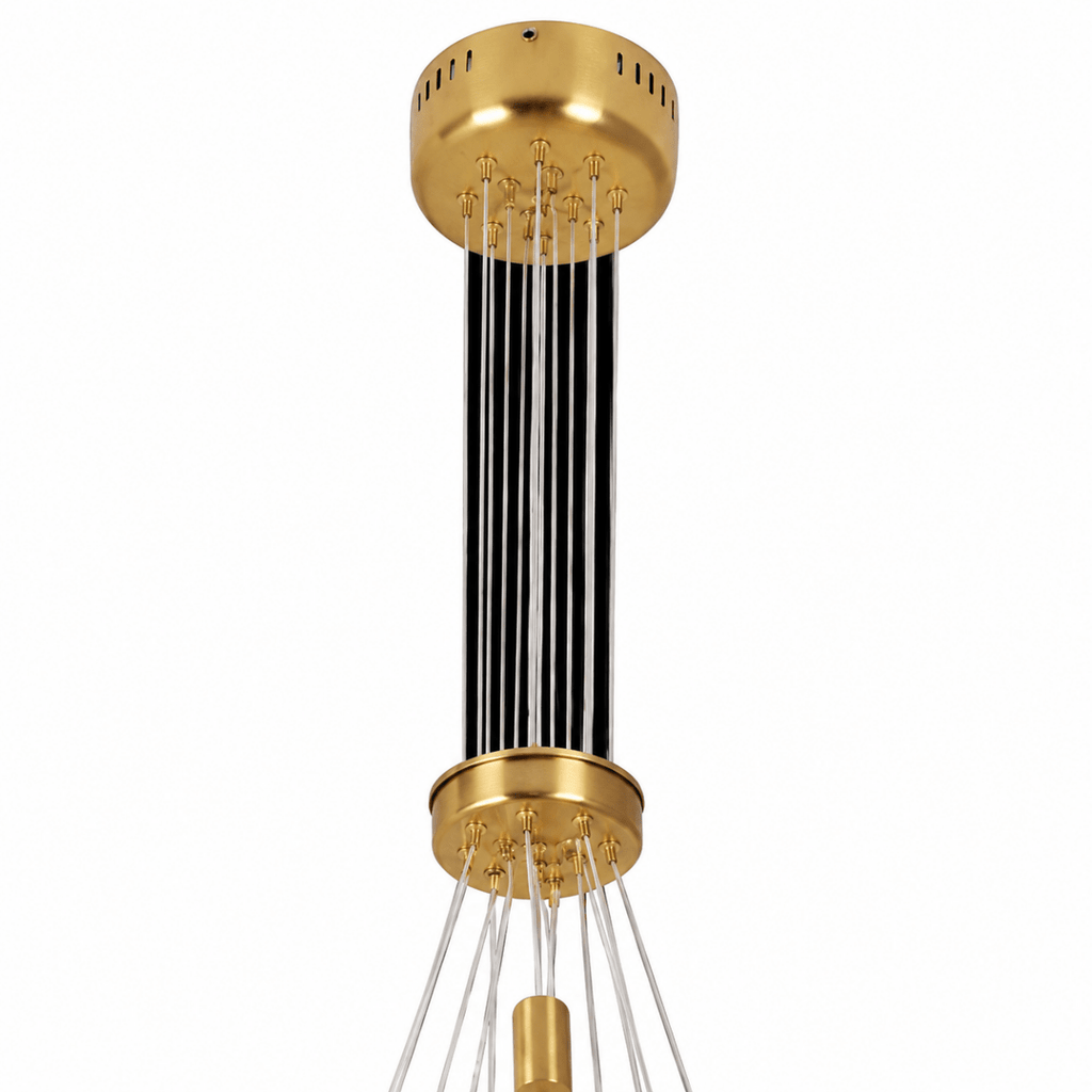 Tricolor Drift 39-Globe LED Chandelier