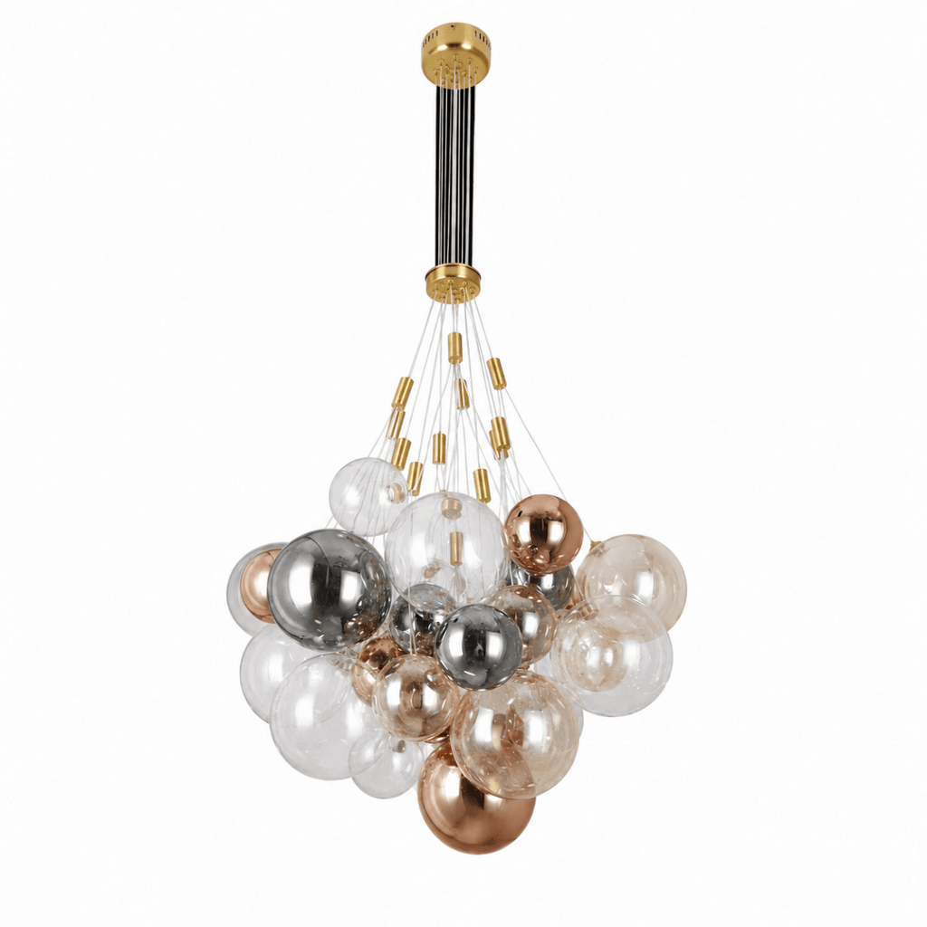 Tricolor Drift 39-Globe LED Chandelier