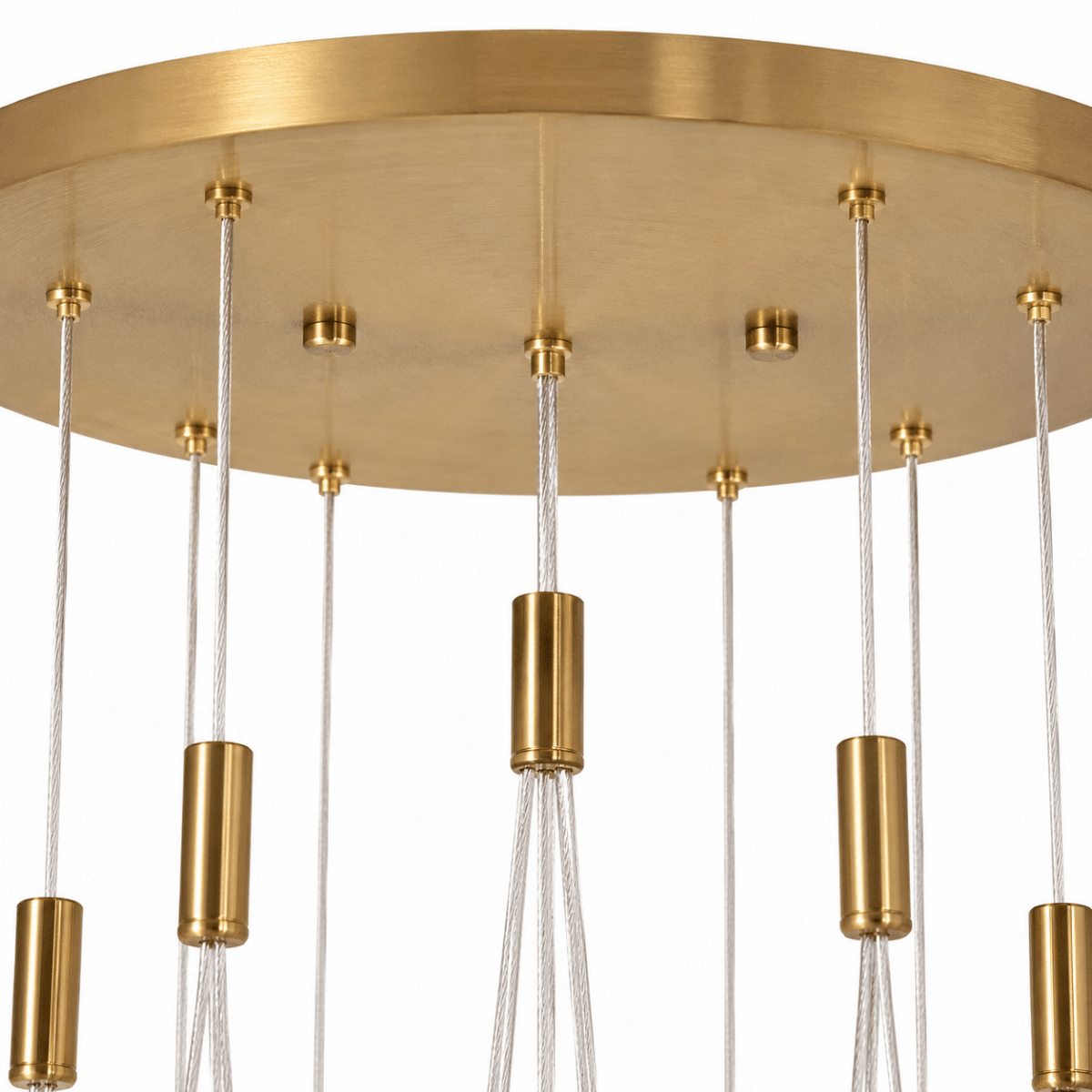 Tricolor Drift 45-Globe LED Chandelier