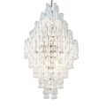 Vega 42" Clear Color Chandelier