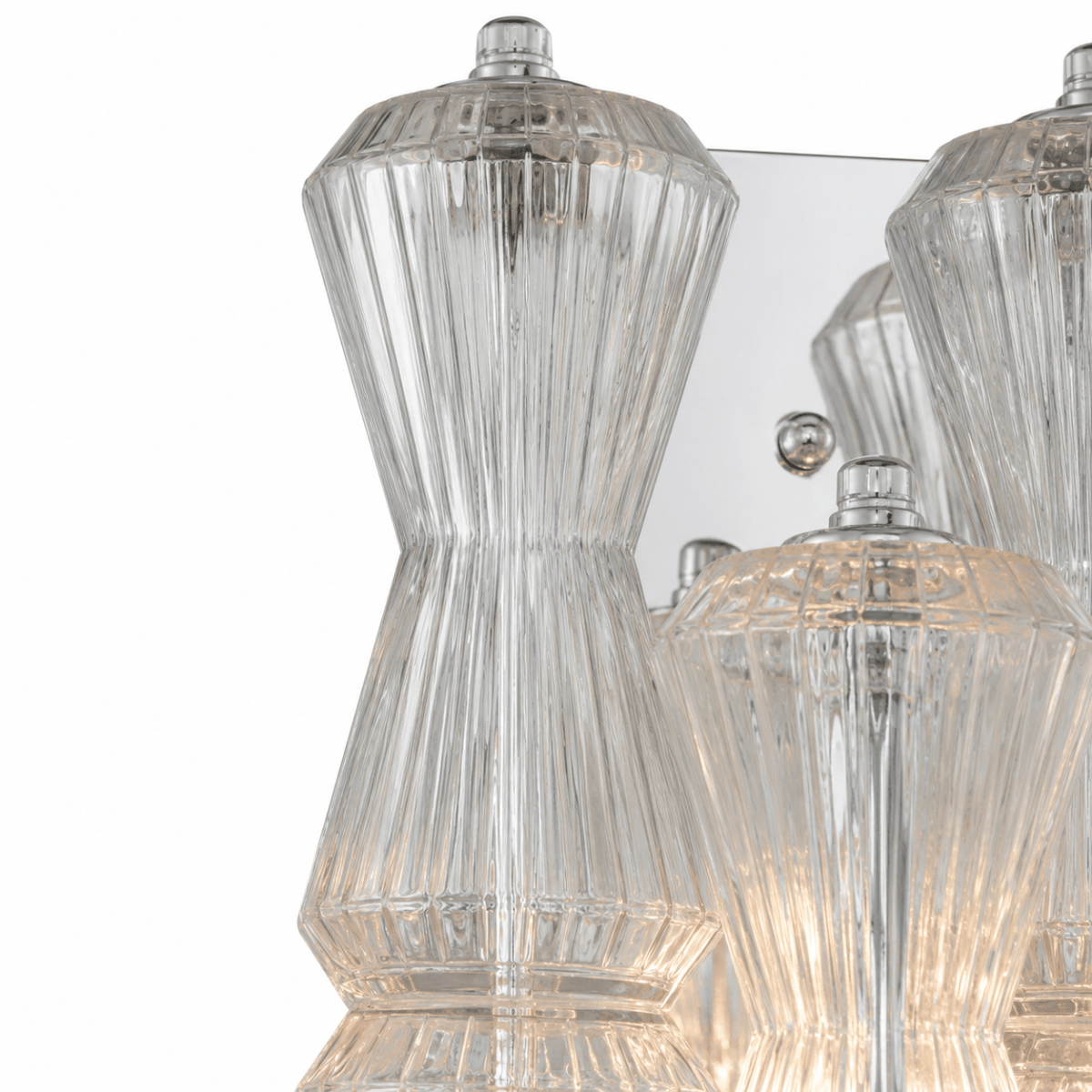 Vega Clear Rainfall Wall Sconce