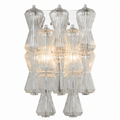 Vega Clear Rainfall Wall Sconce