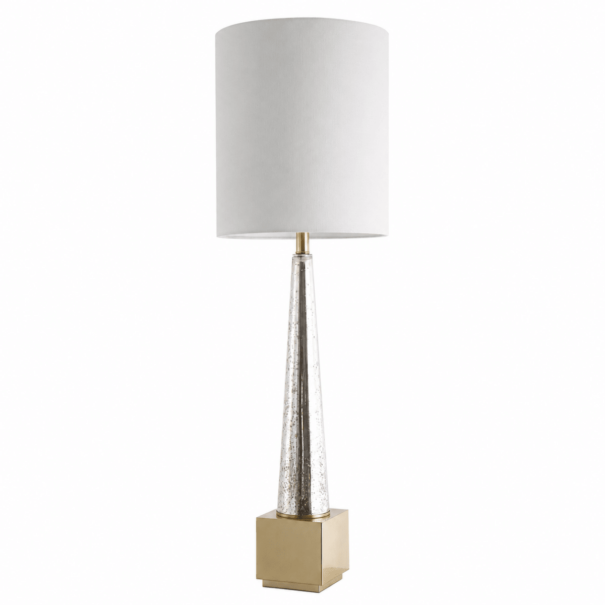 Vela 37 Inch Glass Table Lamp
