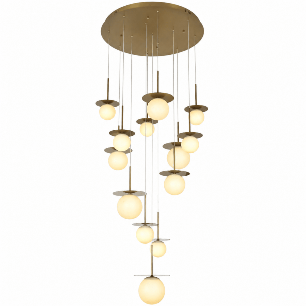 Velora Sphere 13 - Globe Glass Chandelier
