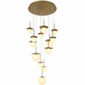 Velora Sphere 13 - Globe Glass Chandelier